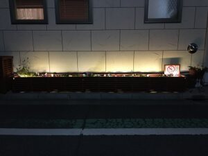 プランターカバー LED取付後